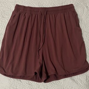 Feathers Women's Dusty Rose Maternity Shorts